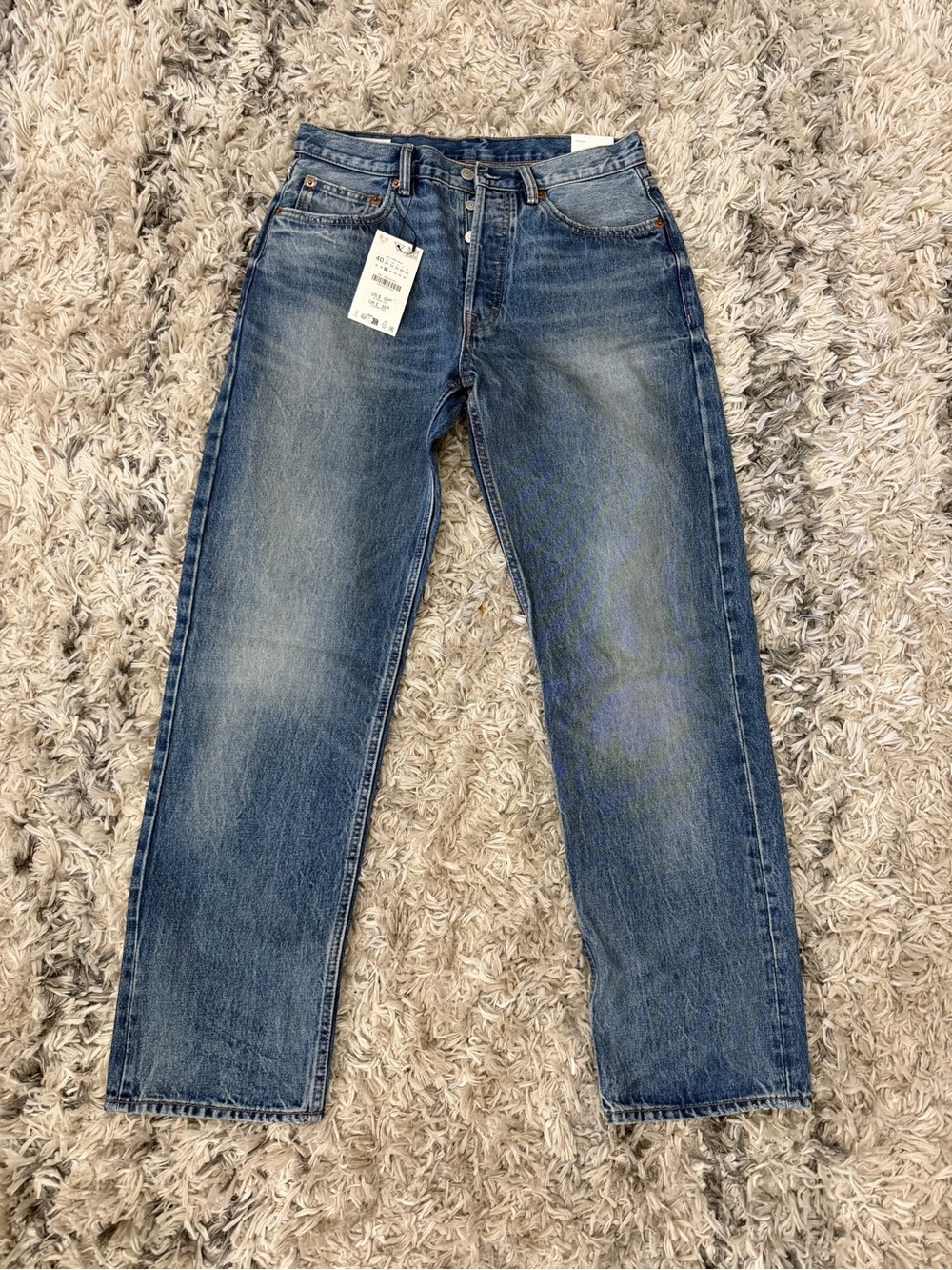 Zara men’s Blue Straight Leg Jeans NWT size 31